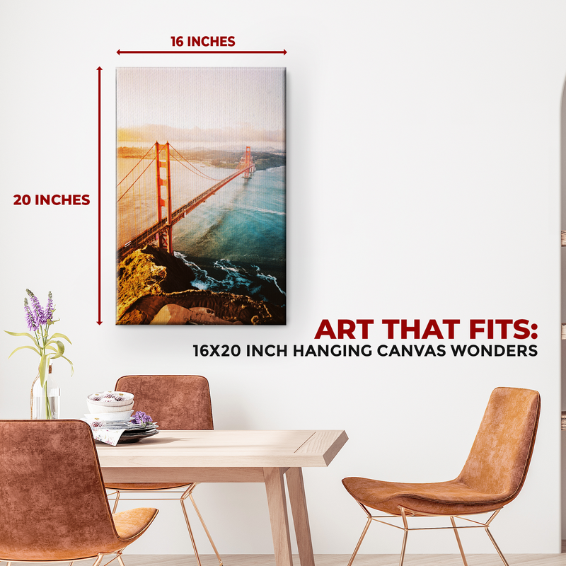 GOLDEN GATE BRIDGE CANVAS DECOR