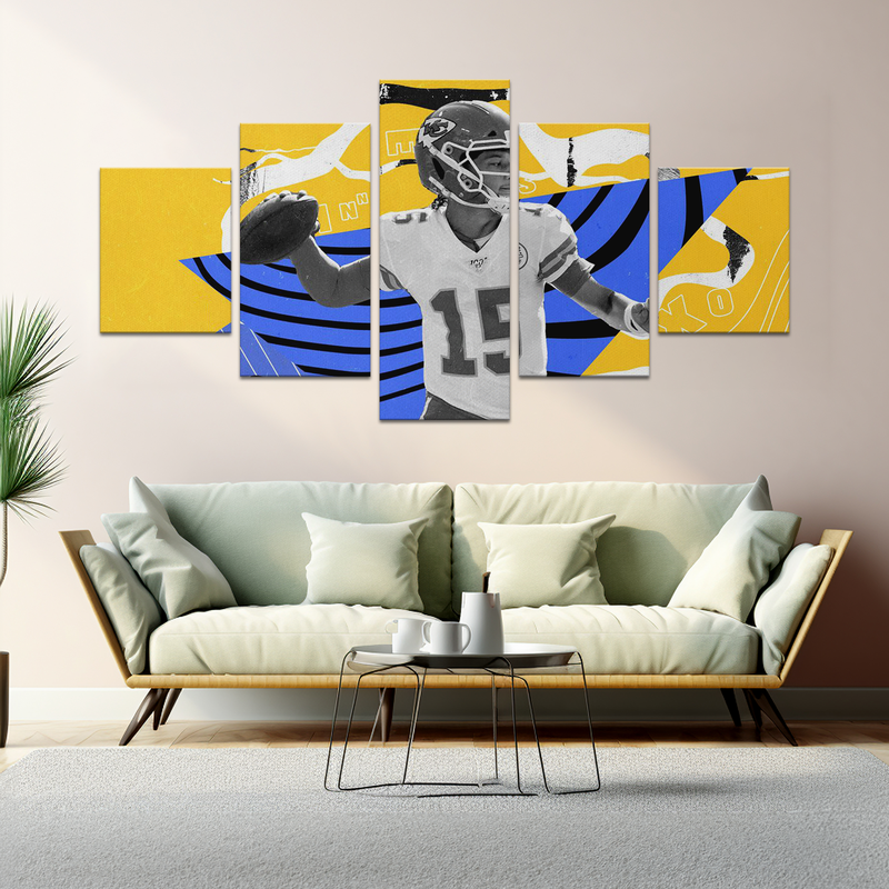 PATRICK MAHOMES DECOR CANVAS