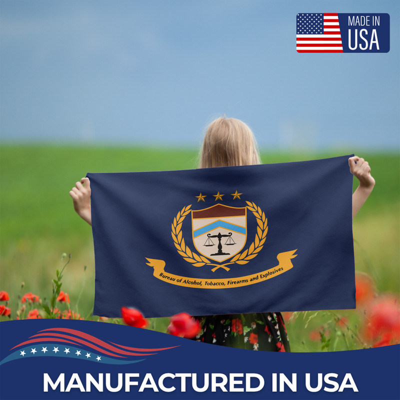 BUREAU OF A.T.F. FLAG