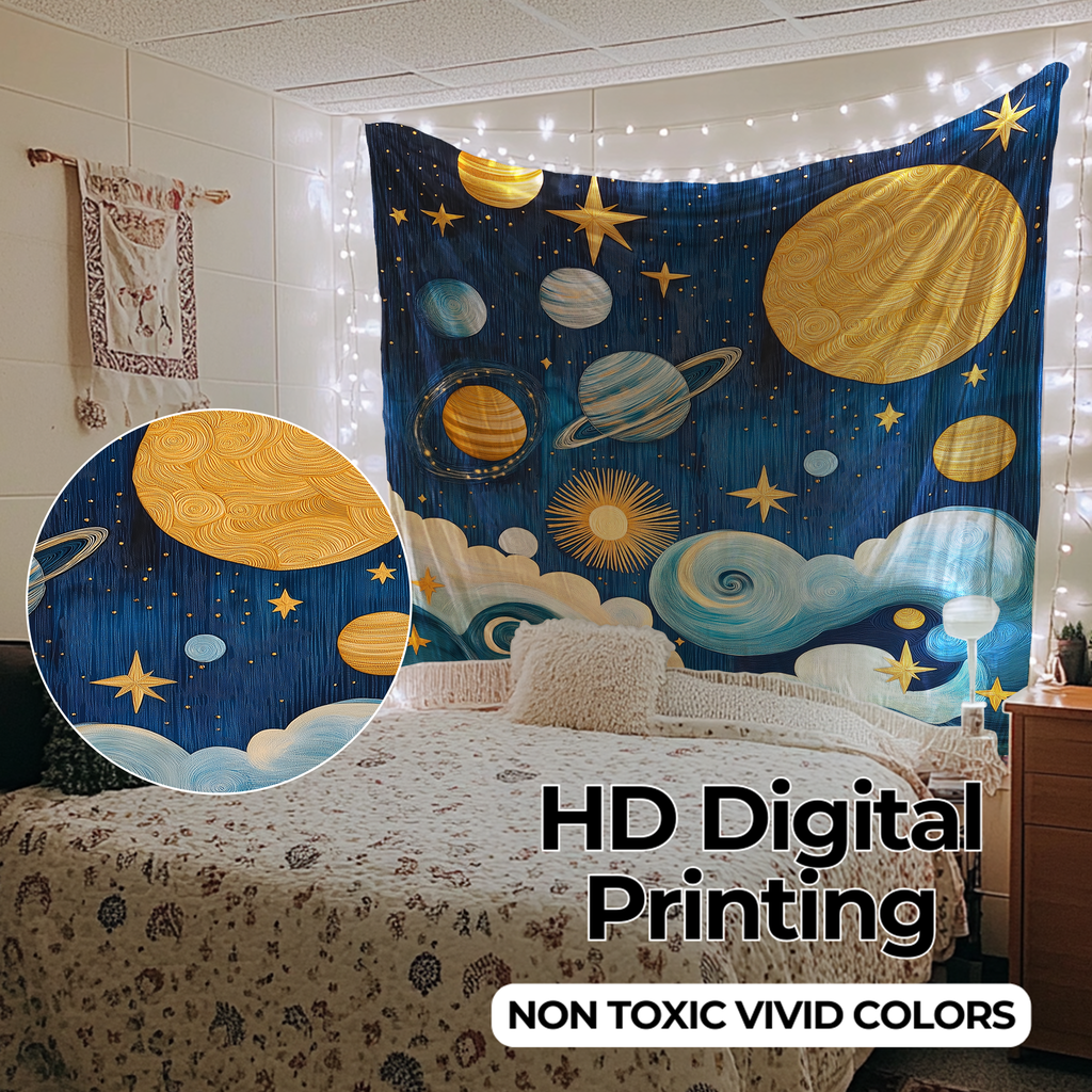 CELESTIAL HARMONY WALL TAPESTRY