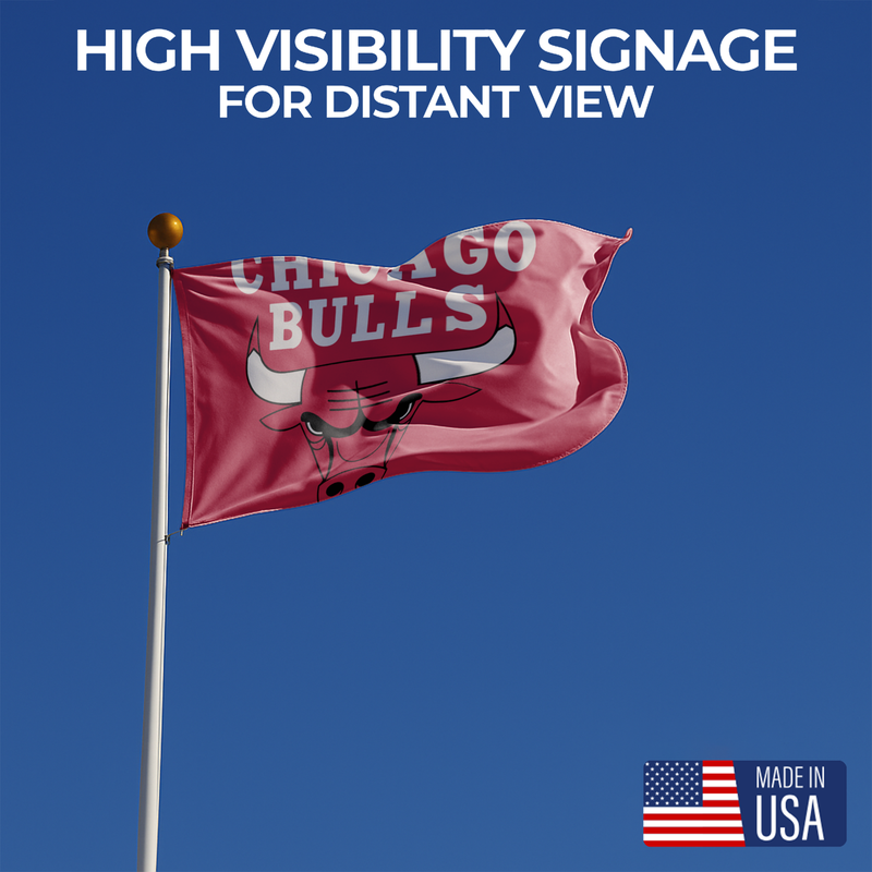 CHICAGO BULLS FLAG