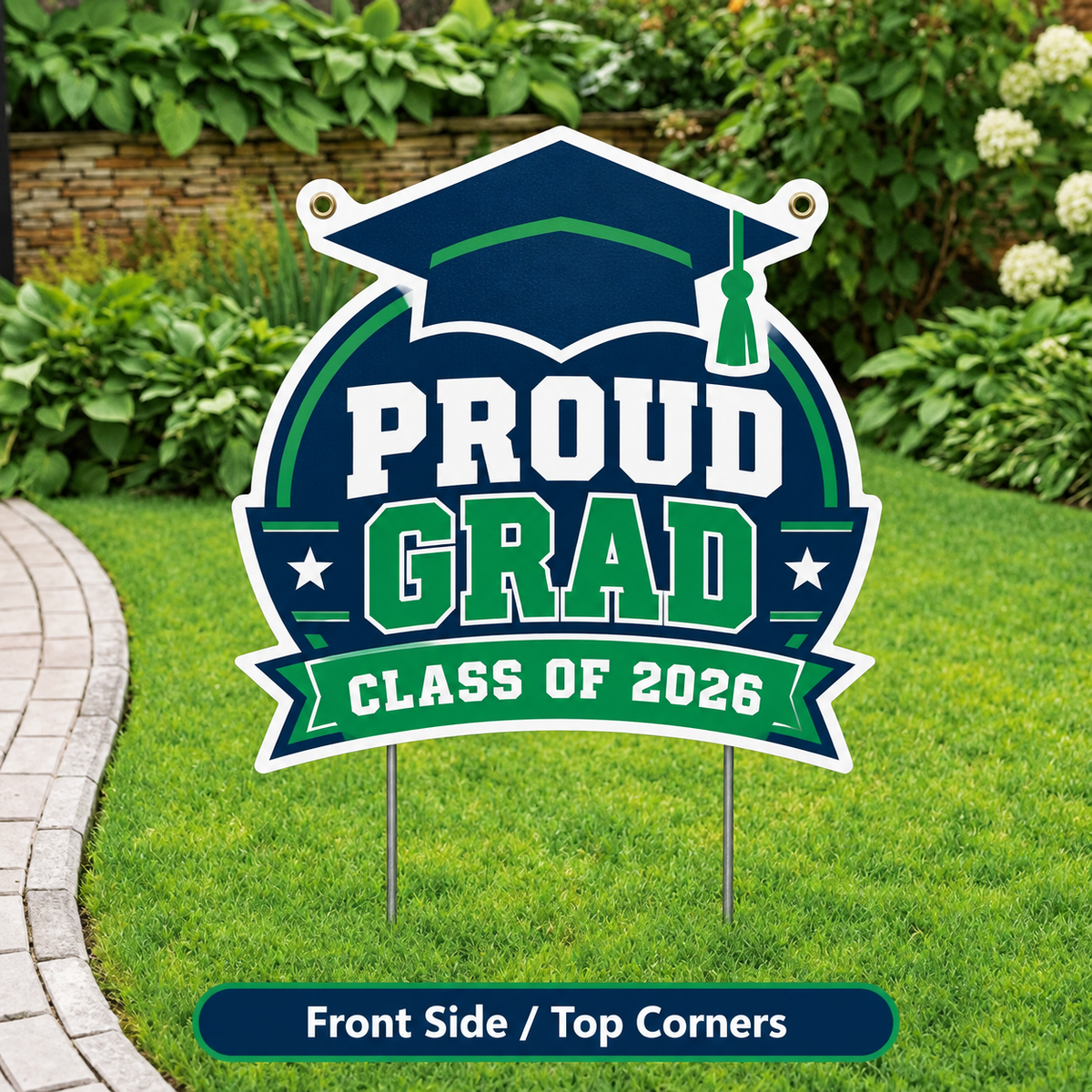 Custom Shape Cut Yard Signs