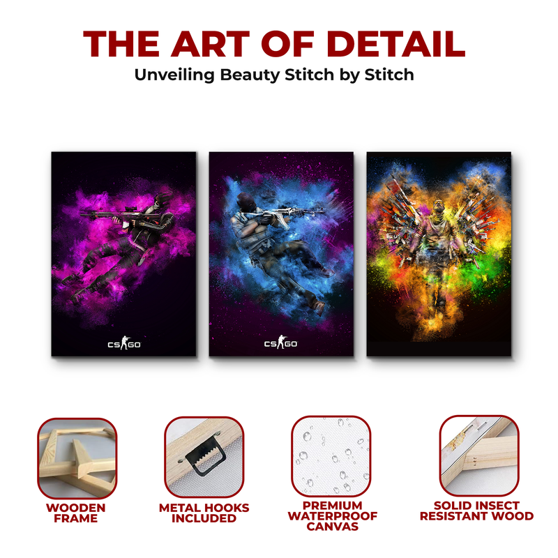 COUNTER-STRIKE CANVAS DECOR