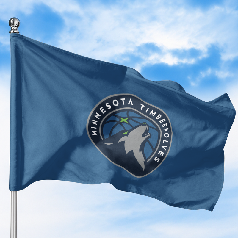 MINNESOTA TIMBERWOLVES FLAG