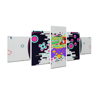 5 MORE MINUTES WALL CANVAS