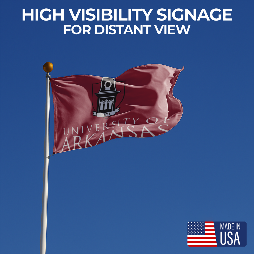 ARKANSAS UNIVERSITY FLAG