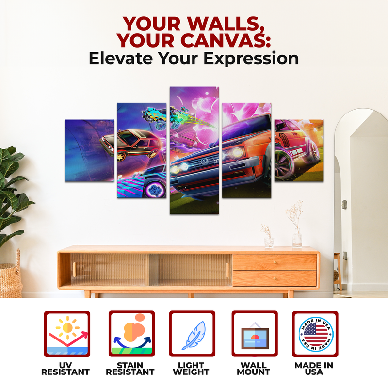 ROCKET LEAGUE WALL CANVAS