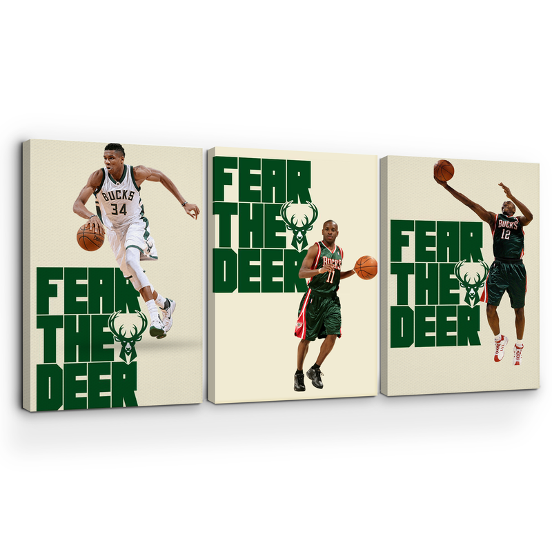 ANTETOKOUNMPO/ BUCKS WALL CANVAS