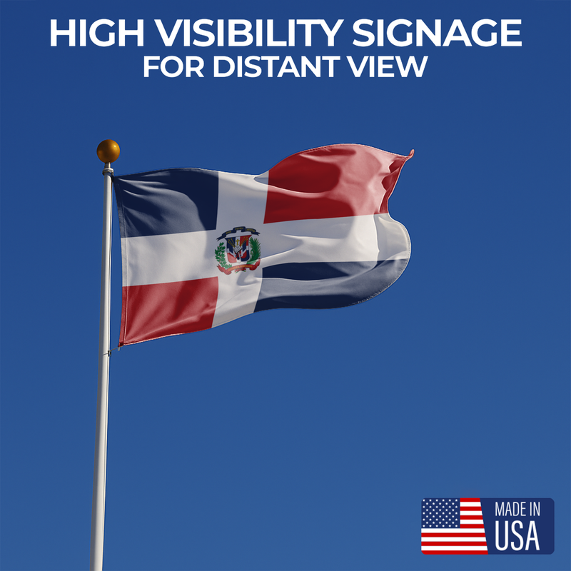 DOMINICAN REPUBLIC FLAG
