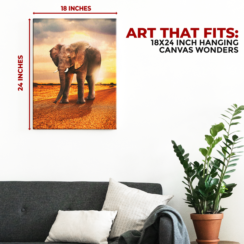 ELEPHANT DECOR CANVAS