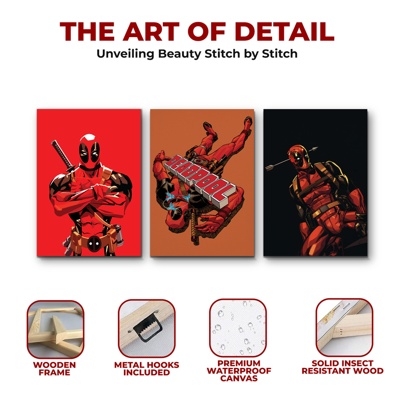 DEADPOOL CANVAS DECOR