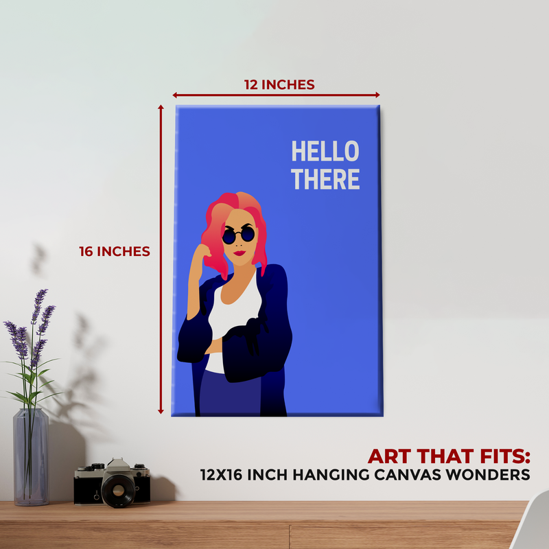 HELLO THERE DECOR CANVAS