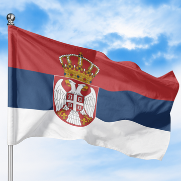 SERBIA FLAG