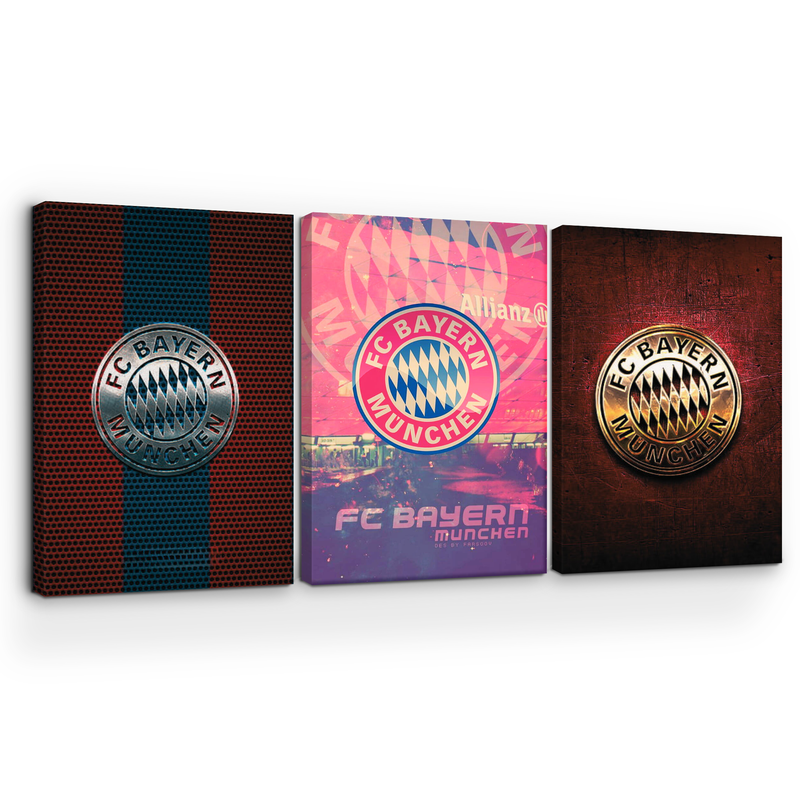 BAYERN MUNCHEN FC WALL CANVAS