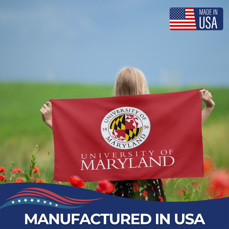 MARYLAND UNIVERSITY FLAG