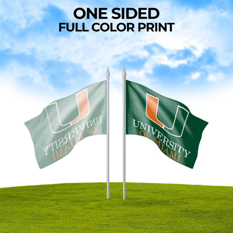 MIAMI (FL) UNIVERSITY FLAG