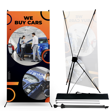 WE BUY CARS X-BANNER