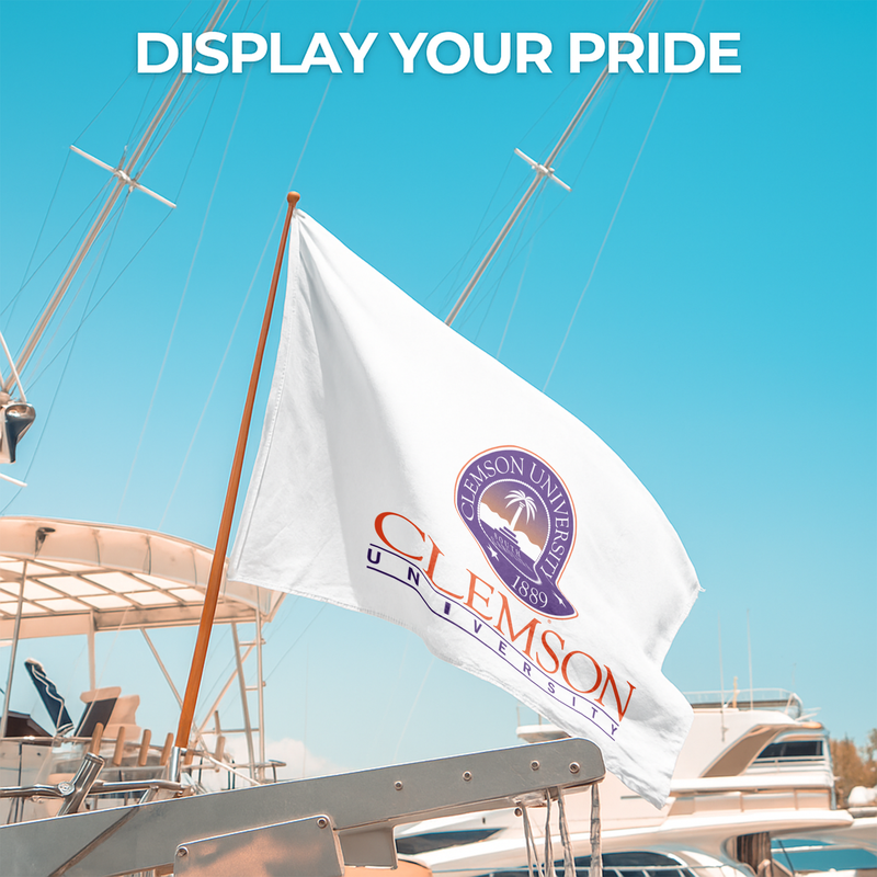 CLEMSON UNIVERSITY FLAG
