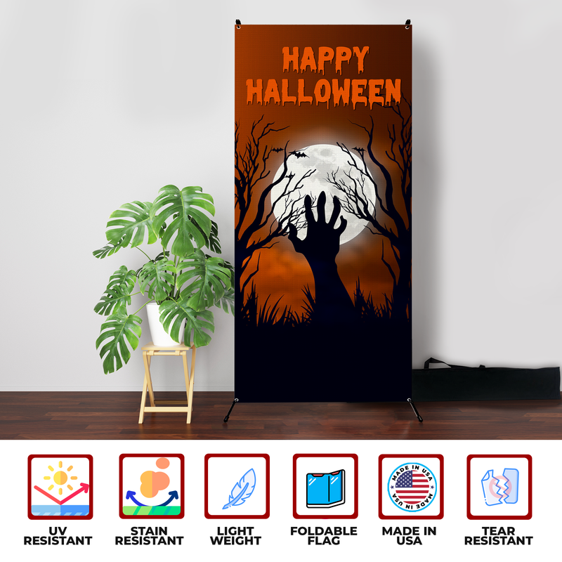 HAPPY HALLOWEEN X-BANNER