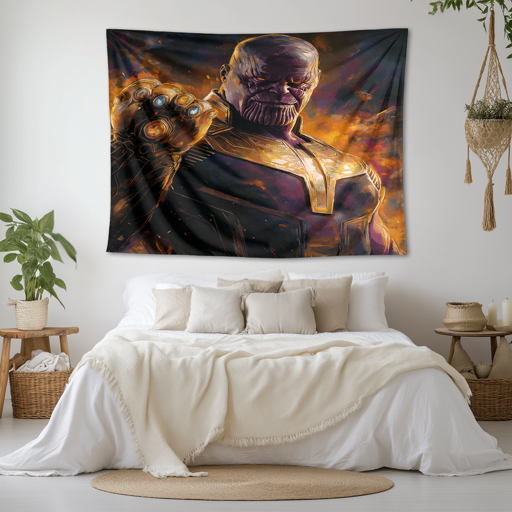 THANOS' SNAP: HALF THE UNIVERSE WALL TAPESTRY