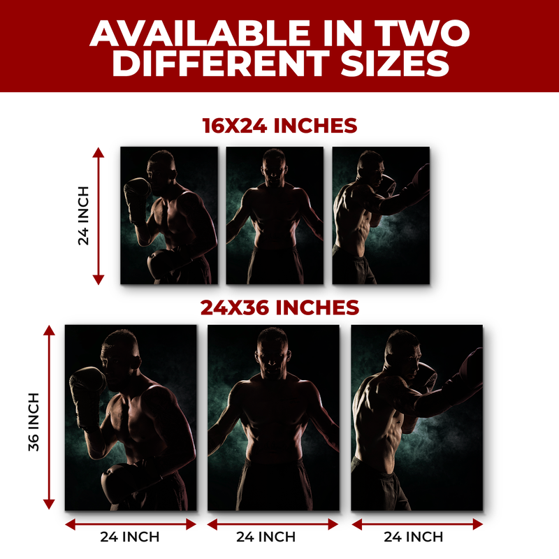 BOXING GUY WALL CANVAS