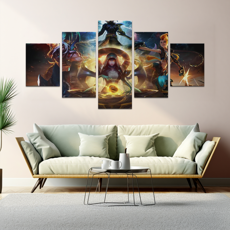 LEAGUE OF LEGENDS WALL CANVAS