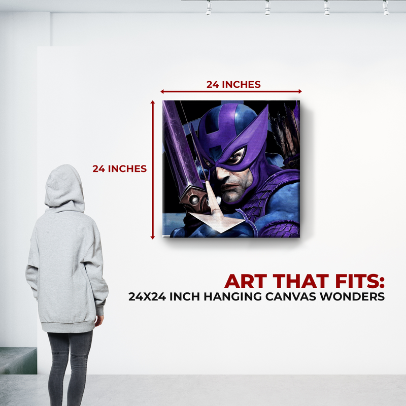 HAWK EYE WALL CANVAS DECOR