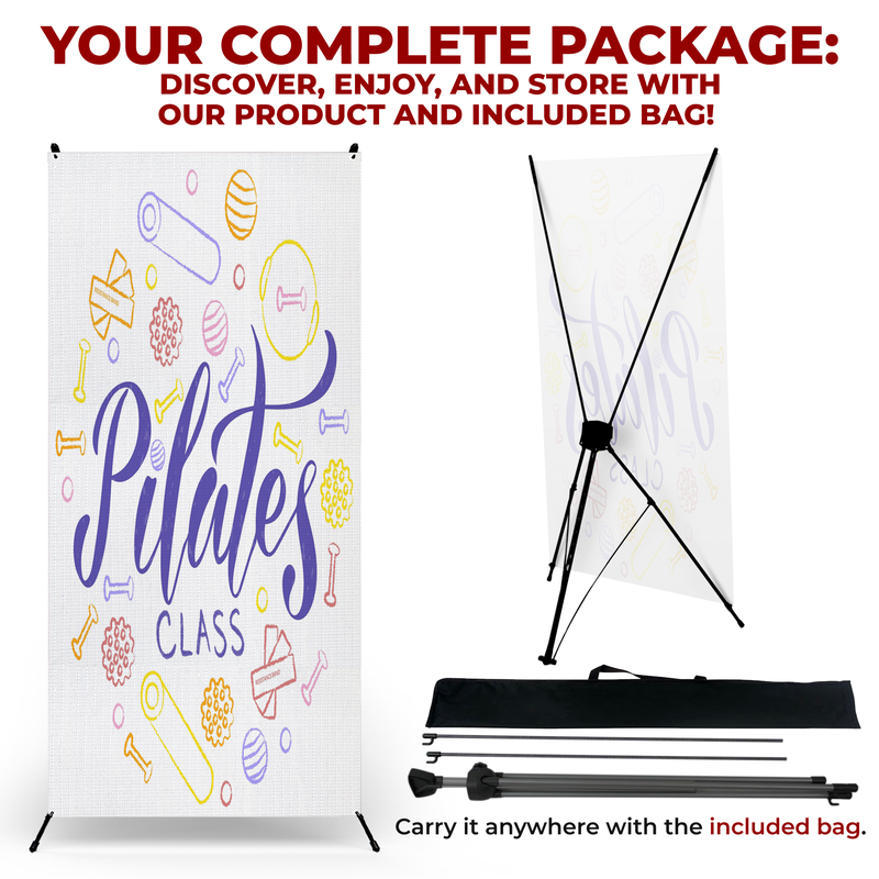 PILATES CLASS X-BANNER