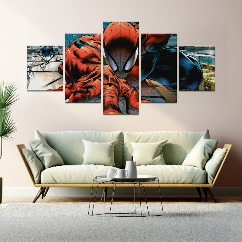 SPIDER-MAN COMIC WALL CANVAS