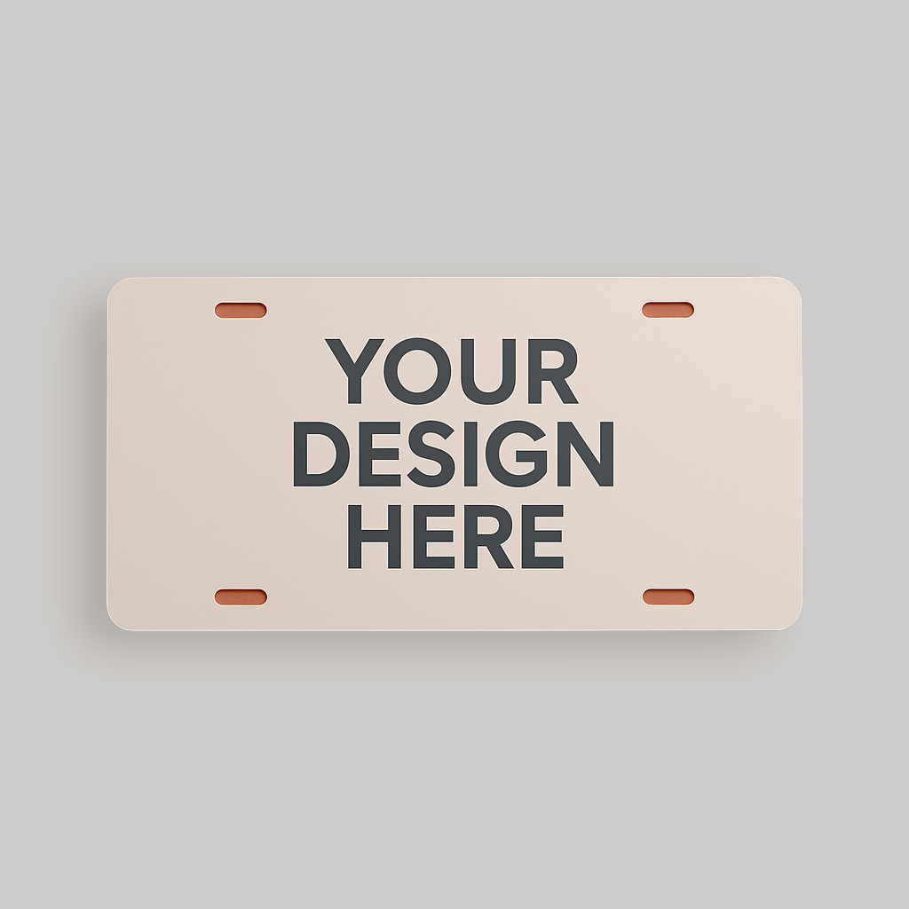 CUSTOM VEHICLE PLATE