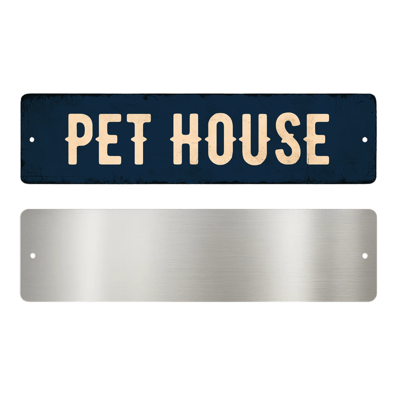 PET HOUSE SIGN