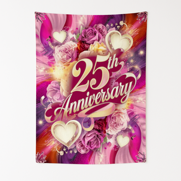 25TH ANNIVERSARY WALL TAPESTRY