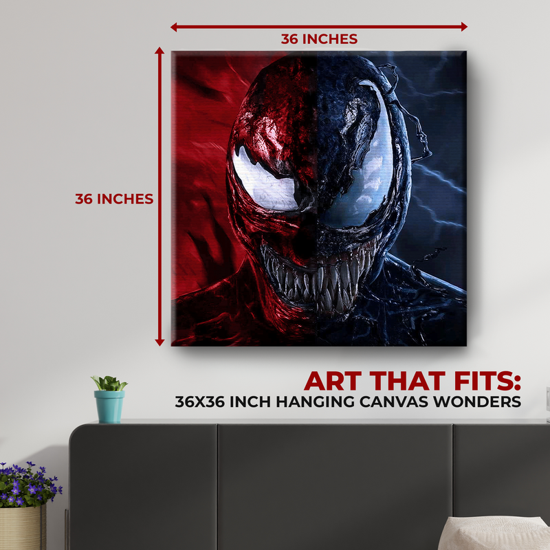 VENOM & CARNAGE WALL CANVAS