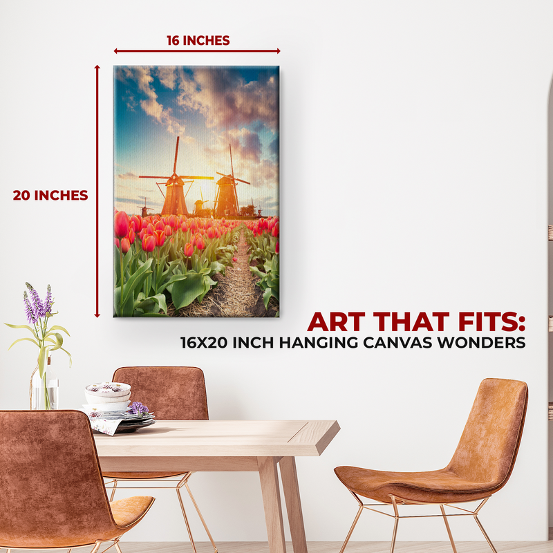 TULIP FIELD CANVAS
