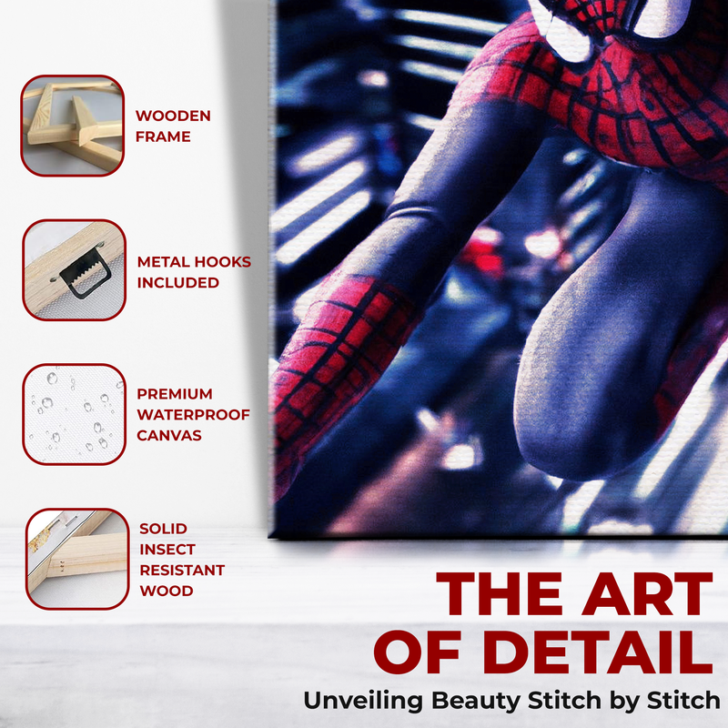 SPIDERMAN WALL CANVAS DECOR
