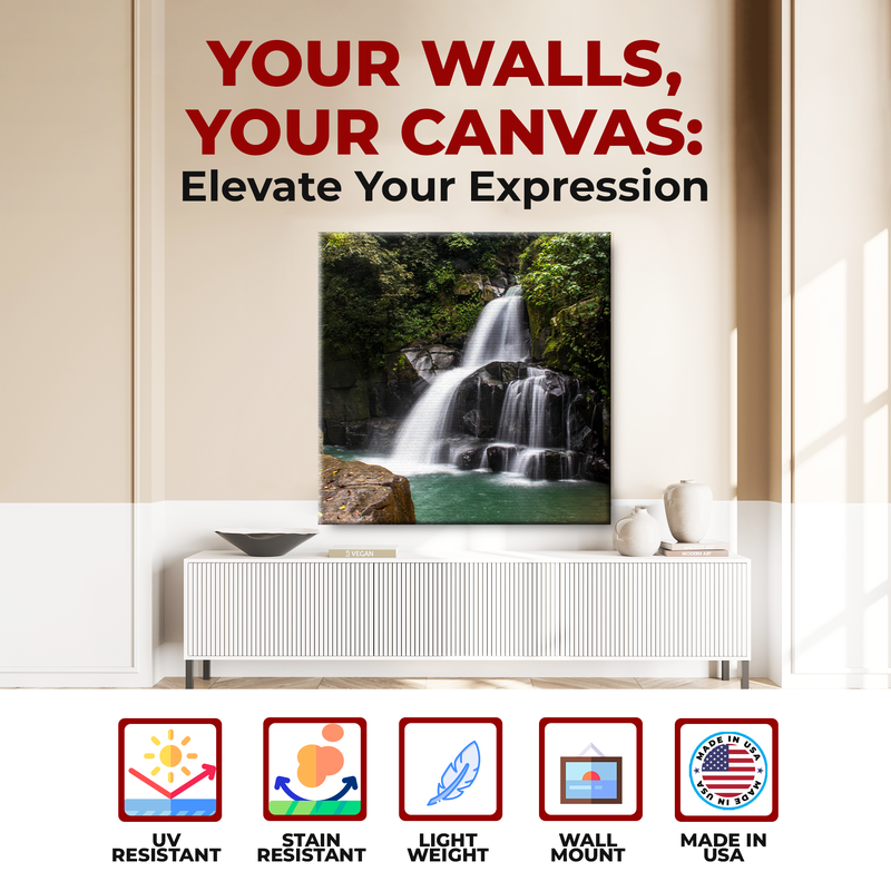 CREEK WALL CANVAS DECOR