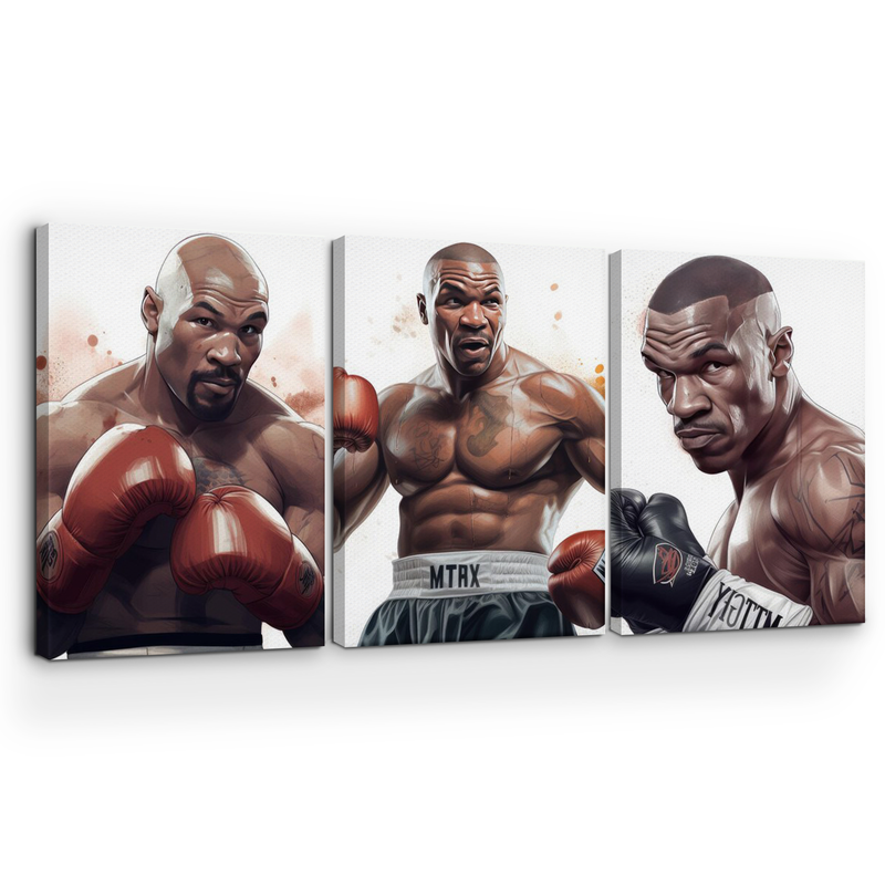 MIKE TYSON WALL CANVAS