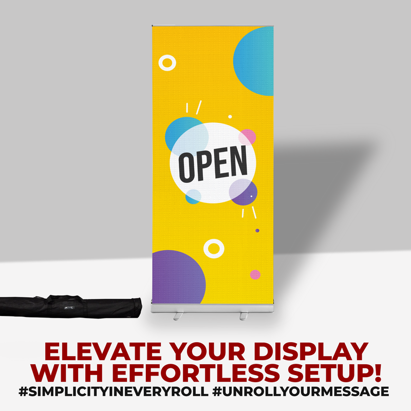 OPEN BANNER RETRACTABLE