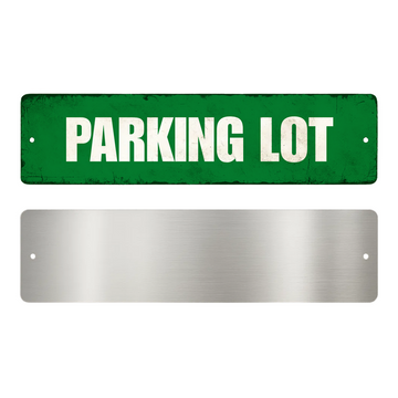 PARKING LOT SIGN
