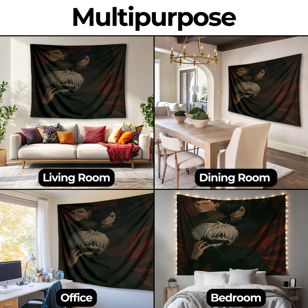 TOKIO GHOUL: DARK TRANSFORMATION WALL TAPESTRY