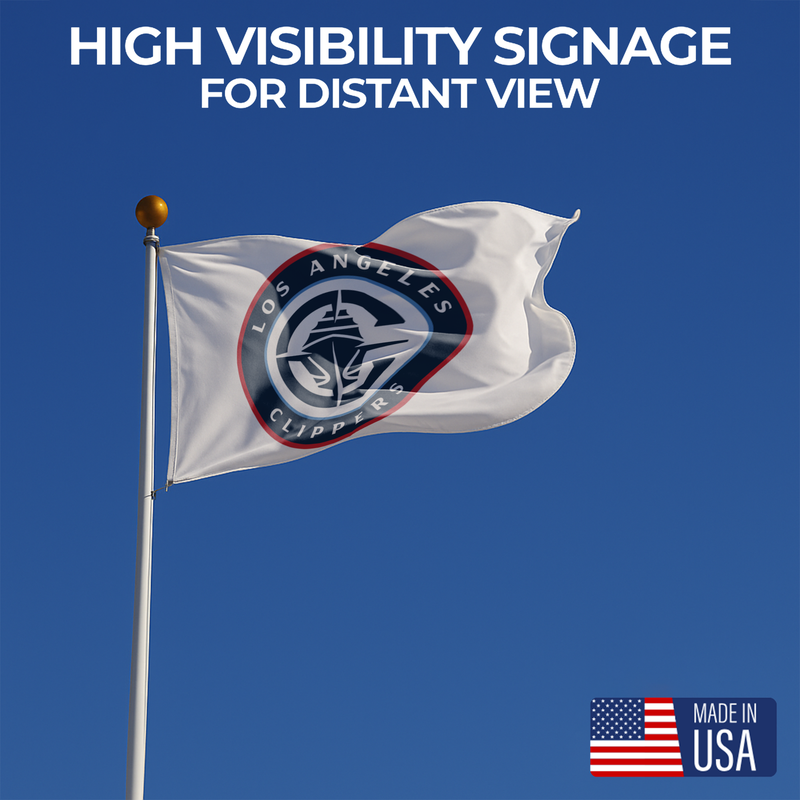 LOS ANGELES CLIPPERS FLAG