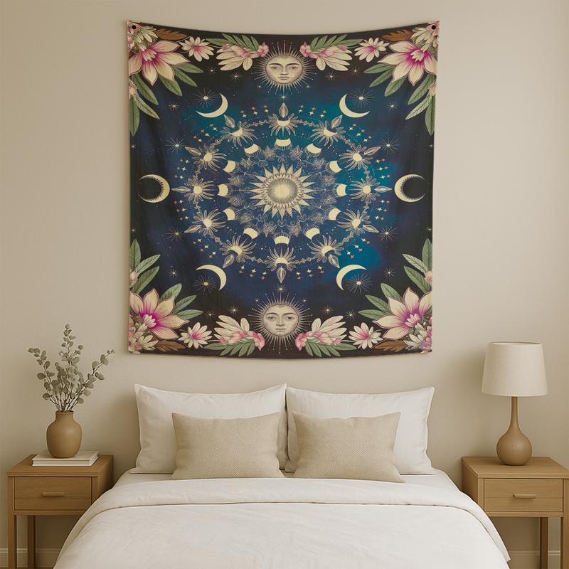 CELESTIAL BOHO TAPESTRY