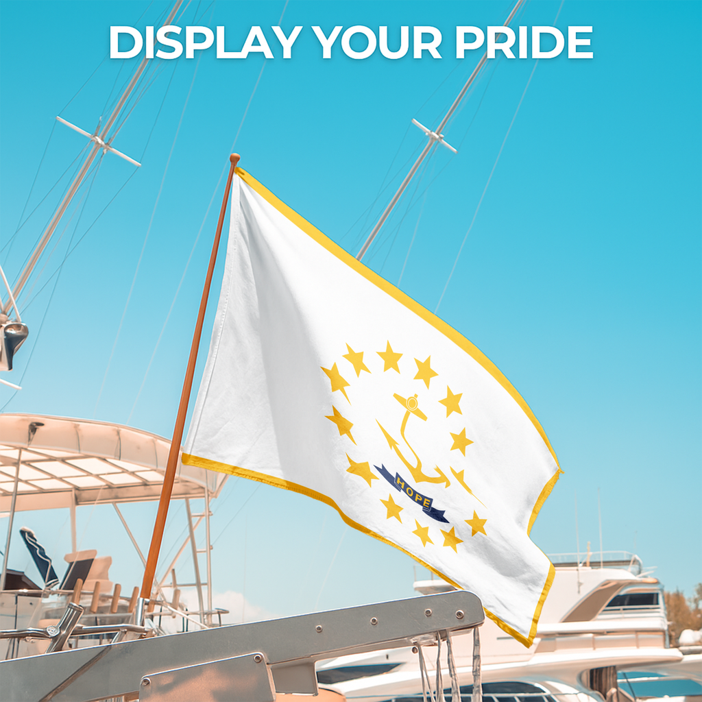 RHODE ISLAND STATE FLAG