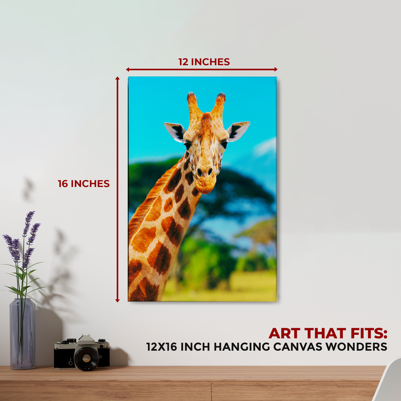 GIRAFFE DECOR CANVAS