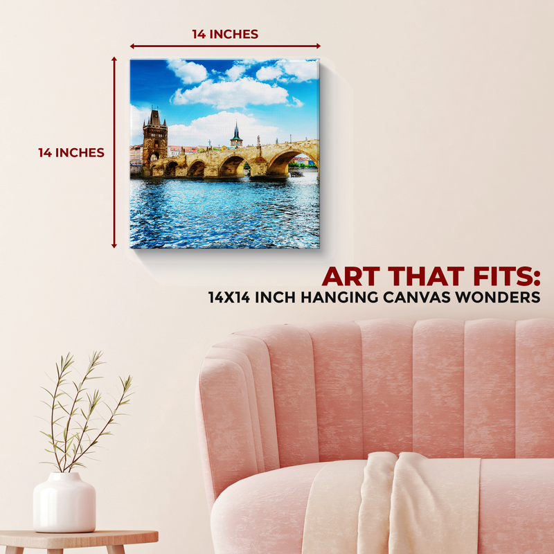 CHARLES BRIDGE PRAGUE CANVAS DECOR
