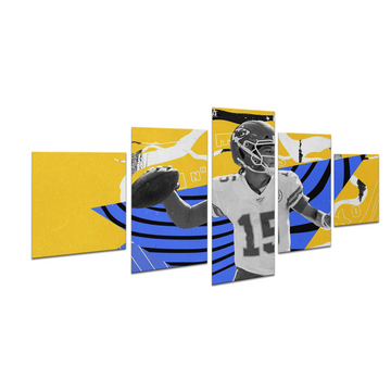 PATRICK MAHOMES DECOR CANVAS
