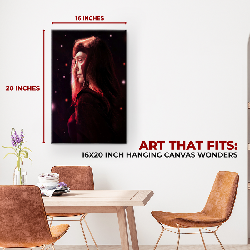 SCARLET WITCH WALL CANVAS DECOR