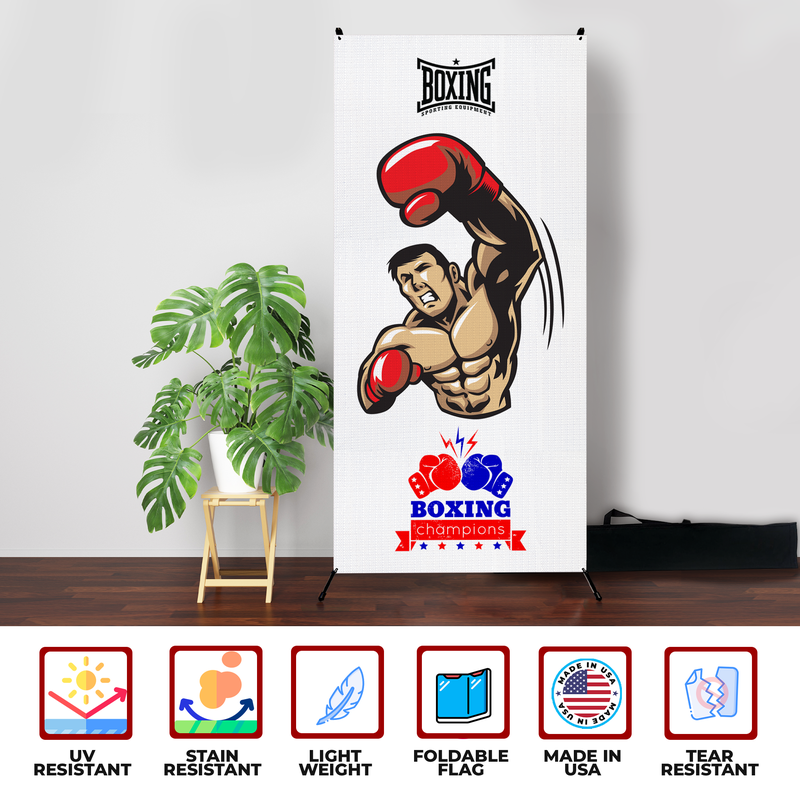 BOXING SPORTING EQUIPMENT  X-BANNER