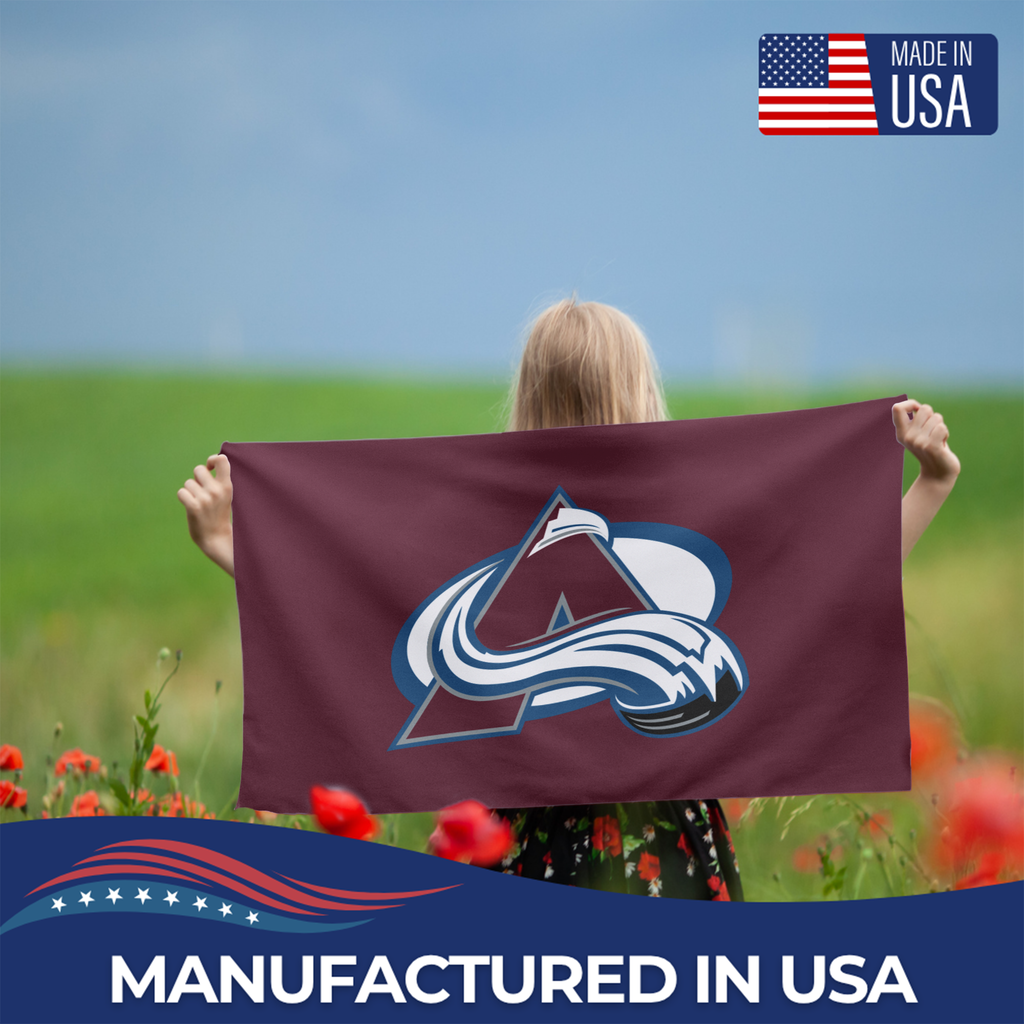 COLORADO AVALANCHE FLAG