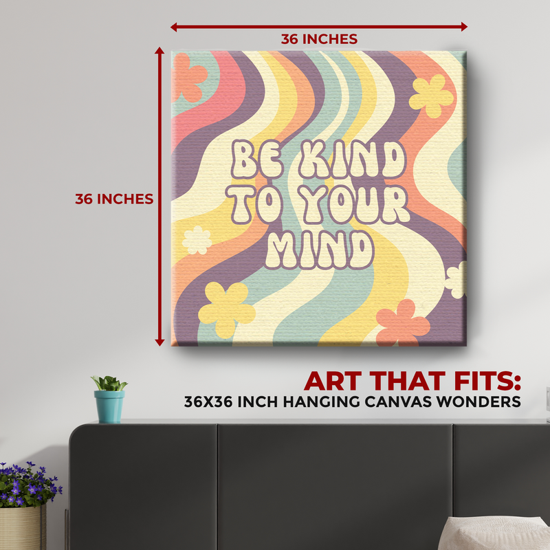 BE KIND DECOR CANVAS
